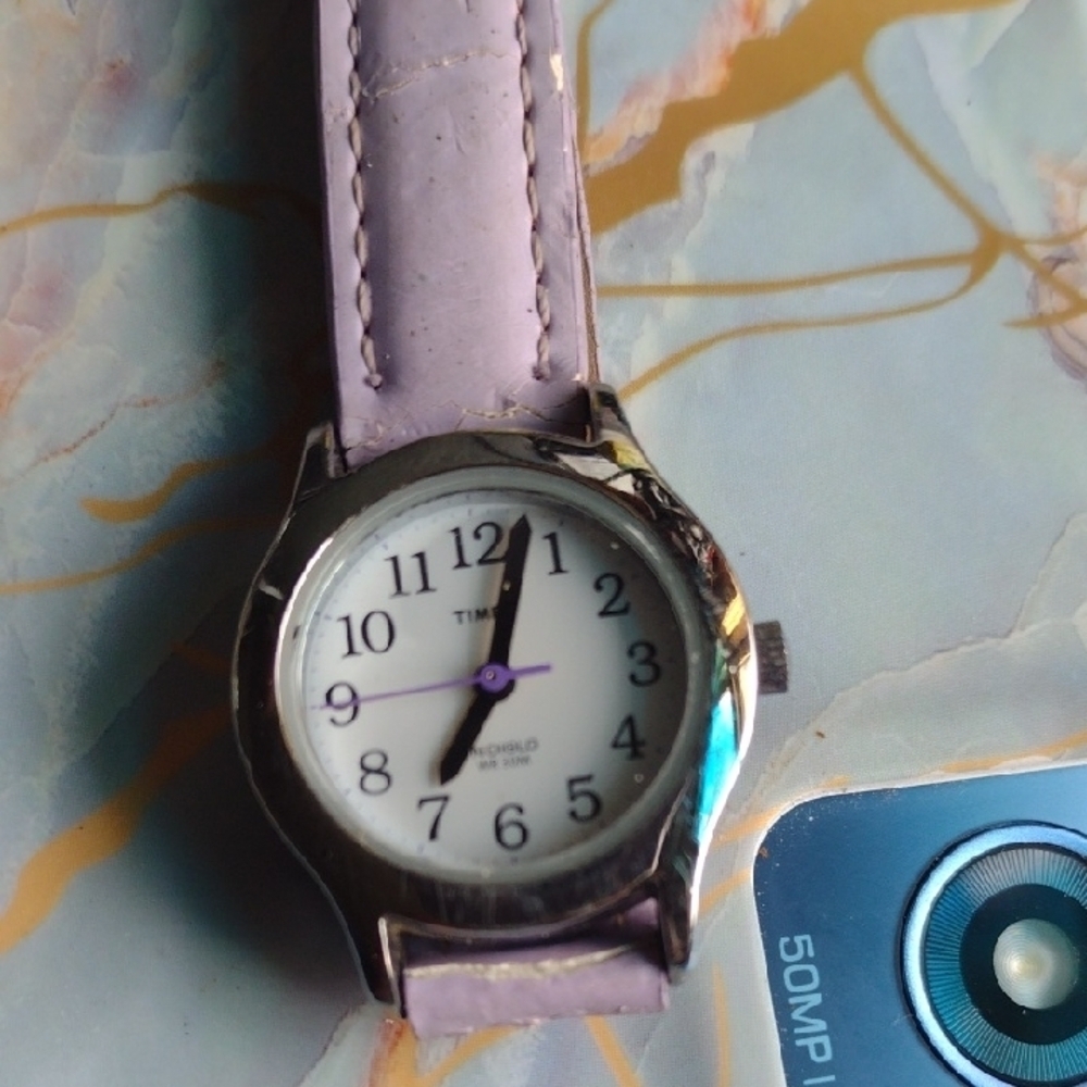 Timex Purple Analog Watch